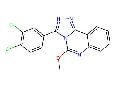 3-(3,4-Dichlorophenyl)-5-methoxy-[1,2,4]triazolo[4,3-c]quinazoline structure