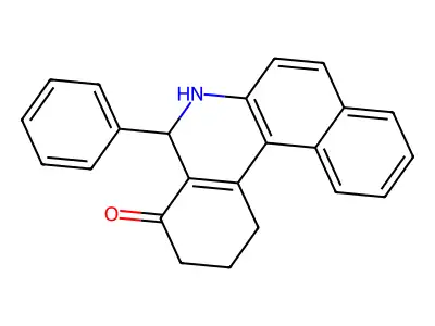 5-phenyl-2,3,5,6-tetrahydrobenzo[a]phenanthridin-4(1H)-one structure