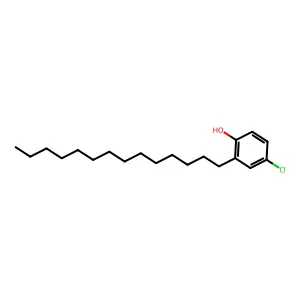 4-Chloro-2-tetradecylphenol structure