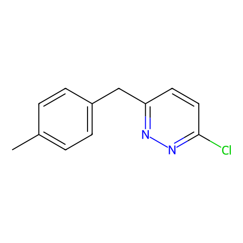 3-Chloro-6-[(4-methylphenyl)methyl]pyridazine structure