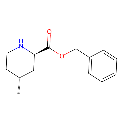 Benzyl (+/-)-trans-4-methyl-piperidine-2-carboxylate structure