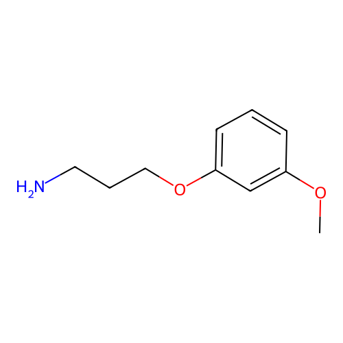 3-(3-Methoxyphenoxy)propylamine structure