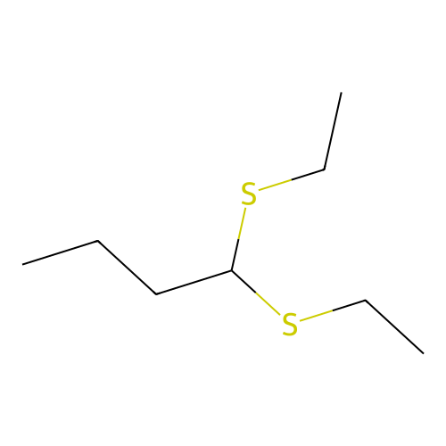 4-Propyl-3,5-dithiaheptane structure