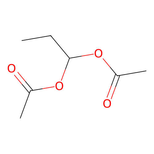 Propane-1,1-diol diacetate structure
