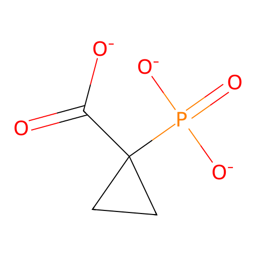 1-Phosphonatocyclopropanecarboxylate structure