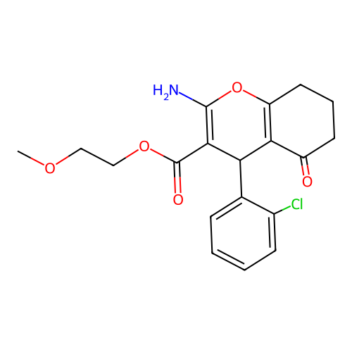 C19H20ClNO5 structure