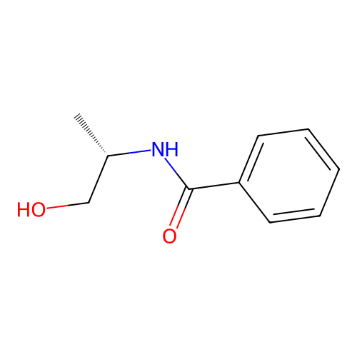 (S)-n-(1-hydroxypropan-2-yl)benzamide structure