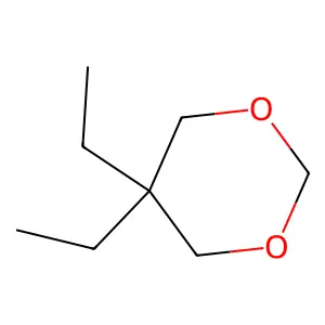 1,3-Dioxane, 5,5-diethyl- structure
