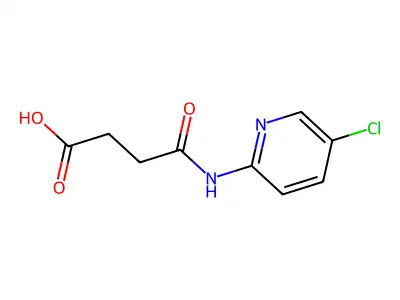 4-((5-Chloropyridin-2-yl)amino)-4-oxobutanoic acid structure