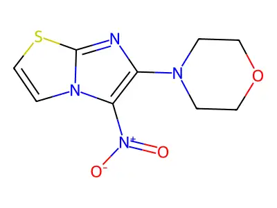 6-Morpholino-5-nitroimidazo[2,1-b][1,3]thiazole structure