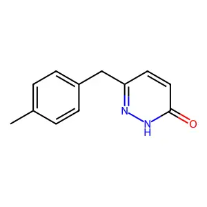 6-(4-Methylbenzyl)-3-pyridazinol structure