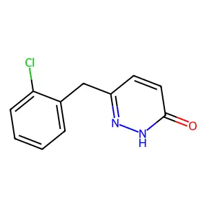 6-(2-Chlorobenzyl)-3-pyridazinol structure