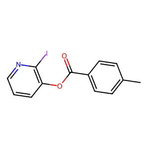 2-Iodo-3-pyridinyl 4-methylbenzenecarboxylate structure