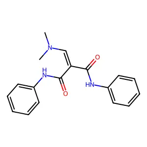 2-[(dimethylamino)methylene]-N~1~,N~3~-diphenylmalonamide structure