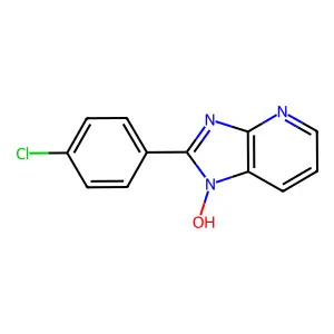 2-(4-chlorophenyl)-1H-imidazo[4,5-b]pyridin-1-ol structure