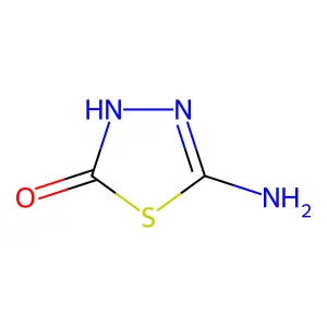 5-Amino-2,3-dihydro-1,3,4-thiadiazol-2-one structure