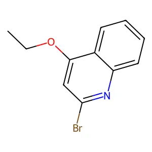 2-Bromo-4-ethoxyquinoline structure