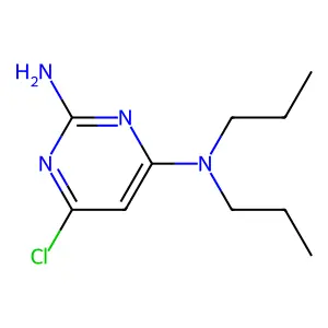 6-chloro-N~4~,N~4~-dipropyl-2,4-pyrimidinediamine structure