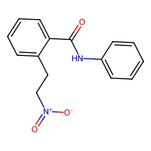2-(2-nitroethyl)-N-phenylbenzamide structure