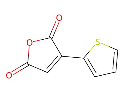 3-(Thiophen-2-yl)furan-2,5-dione structure
