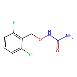 [(2-Chloro-6-fluorophenyl)methoxy]urea structure