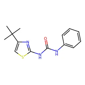N-[4-(tert-butyl)-1,3-thiazol-2-yl]-N'-phenylurea structure