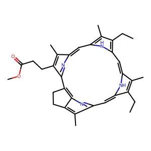 Deoxophylloerythrin Methyl Ester structure