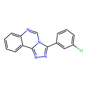 3-(3-Chlorophenyl)-[1,2,4]triazolo[4,3-c]quinazoline structure