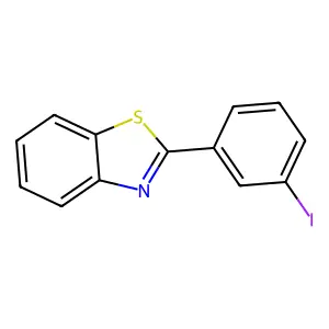 2-(3-Iodophenyl)-1,3-benzothiazole structure