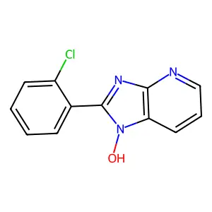 2-(2-chlorophenyl)-1H-imidazo[4,5-b]pyridin-1-ol structure