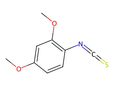 2,4-Dimethoxyphenyl isothiocyanate structure
