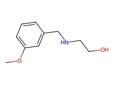 2-[(3-Methoxyphenyl)methylamino]ethanol structure