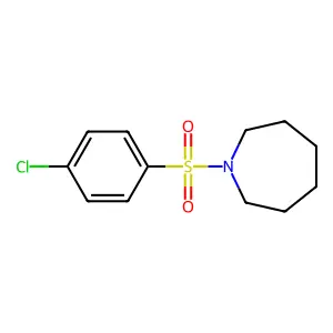 1-(4-Chlorophenyl)sulfonylazepane structure
