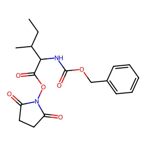 Z-Ile-OSu structure
