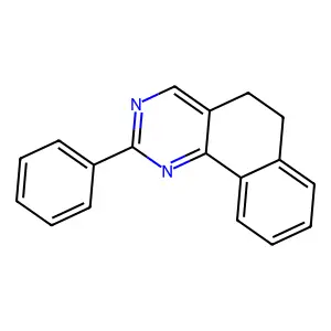 2-Phenyl-5,6-dihydrobenzo[h]quinazoline structure