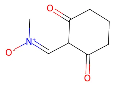 1-(2,6-dioxocyclohexyl)-N-methylmethanimine oxide structure