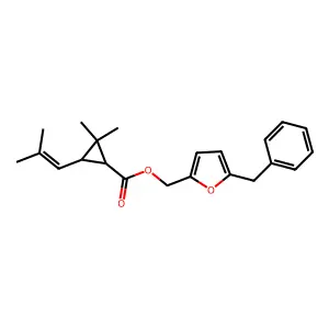 (-)-trans-Resmethrin structure