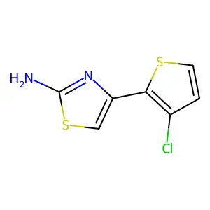 4-(3-Chloro-2-thienyl)-1,3-thiazol-2-amine structure