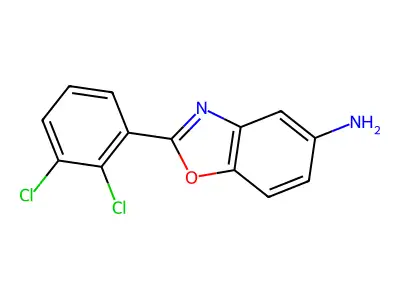 2-(2,3-Dichlorophenyl)-1,3-benzoxazol-5-amine structure