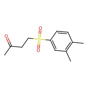 4-[(3,4-Dimethylphenyl)sulfonyl]-2-butanone structure