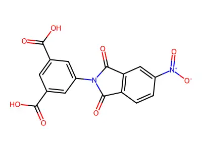 5-(5-Nitro-1,3-dioxo-1,3-dihydro-2H-isoindol-2-yl)isophthalic acid structure