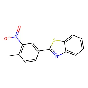 2-(4-Methyl-3-nitrophenyl)benzo[d]thiazole structure