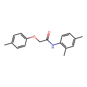 N-(2,4-dimethylphenyl)-2-(4-methylphenoxy)acetamide structure