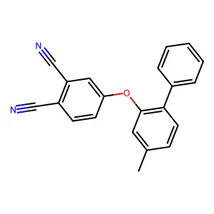 4-(4-Methyl-2-biphenylyloxy)phthalonitrile structure
