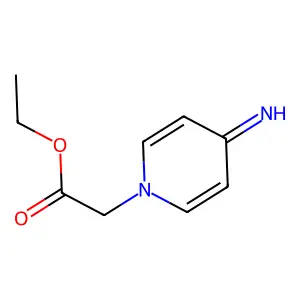 Ethyl 2-(4-iminopyridin-1(4H)-yl)acetate structure