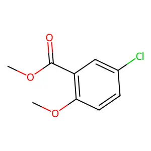 Methyl 5-chloro-2-methoxybenzoate structure