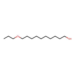 1-Decanol, 10-propoxy- structure