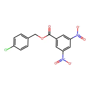 4-Chlorobenzyl 3,5-dinitrobenzoate structure