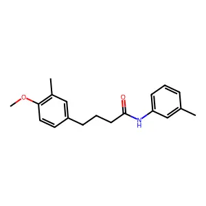 4-(4-methoxy-3-methylphenyl)-N-(3-methylphenyl)butanamide structure