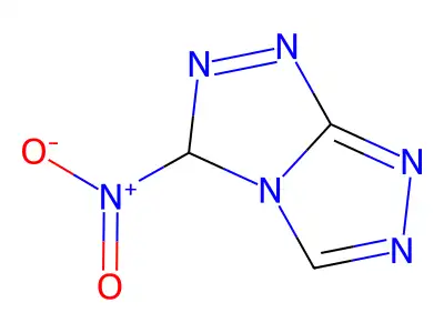 3-nitro-3H-[1,2,4]triazolo[3,4-c][1,2,4]triazole structure